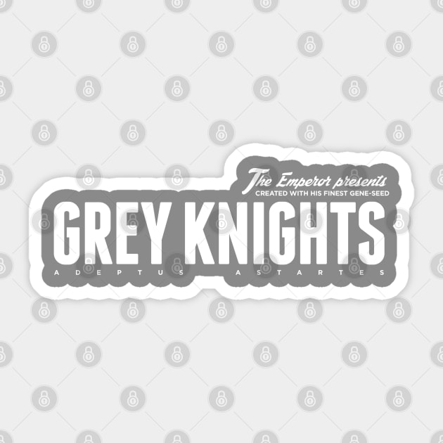 Grey Knights Sticker by Exterminatus